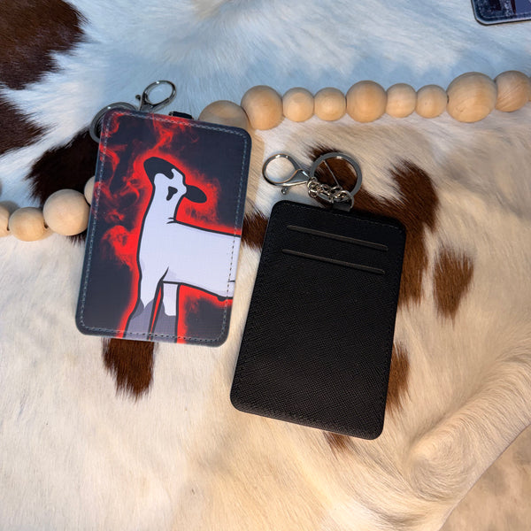 Lamb Keychain Wallet
