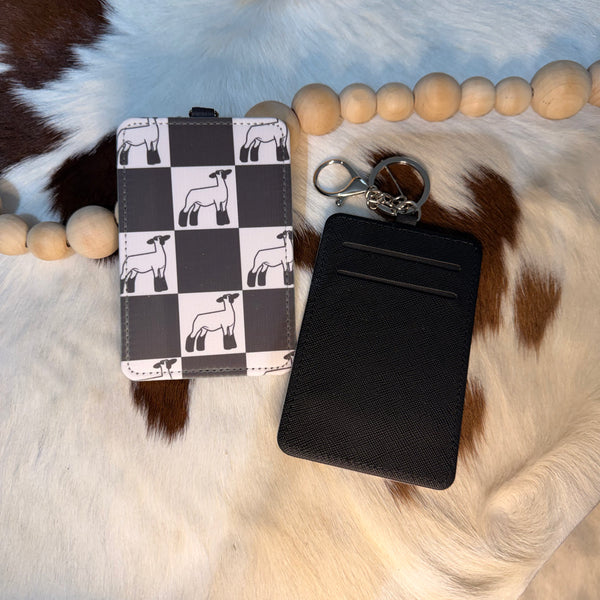 Lamb Keychain Wallet