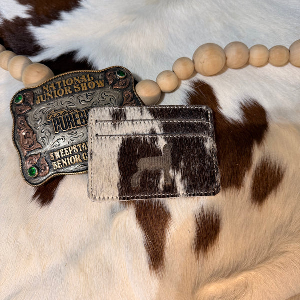 Cowhide Lamb Wallet