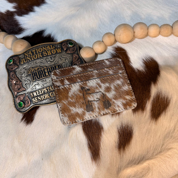 Cowhide Lamb Wallet