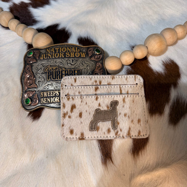 Cowhide Goat Wallet