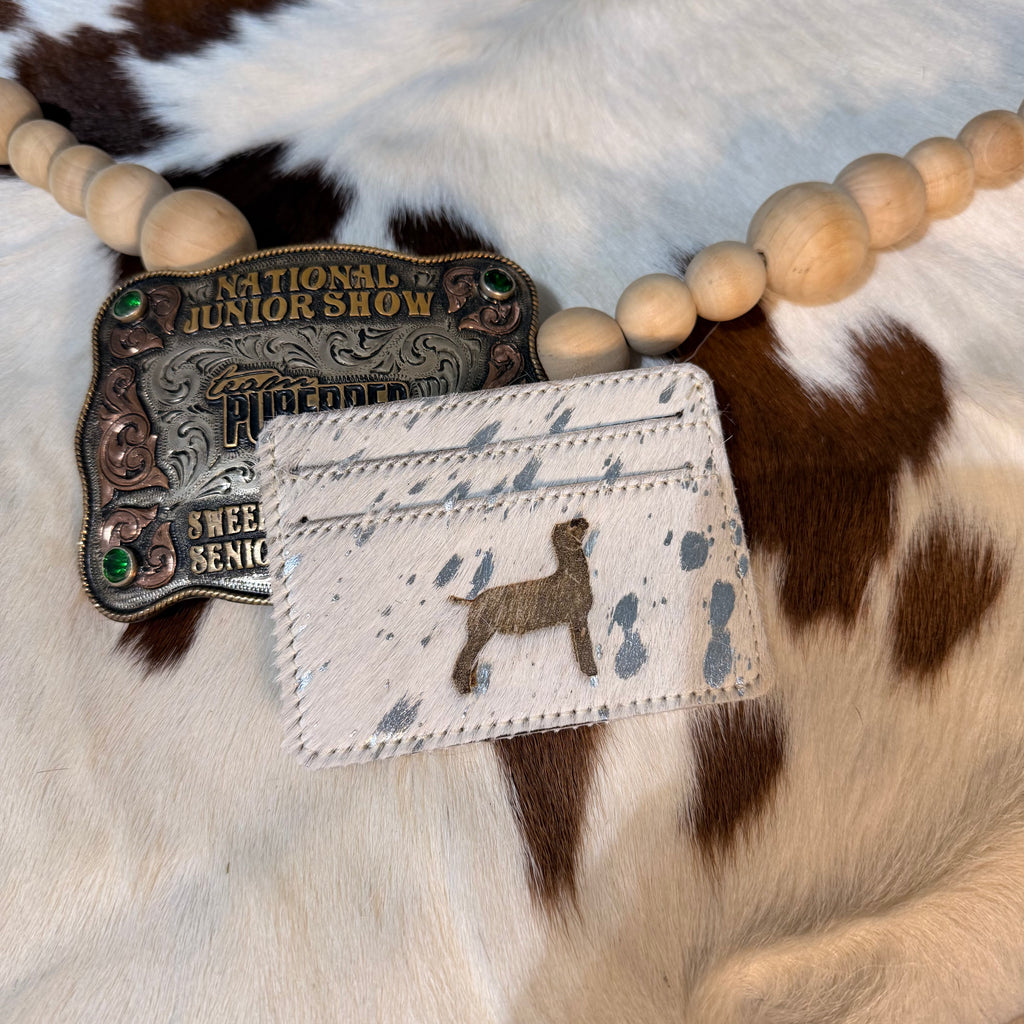 Cowhide Goat Wallet