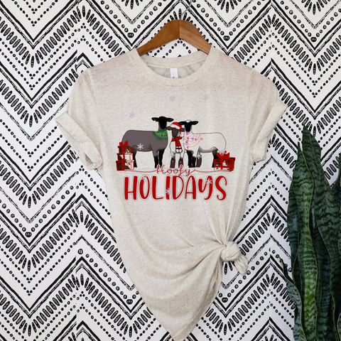 Hoofy Holidays Lamb Shirt