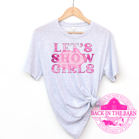 Let's Show Girls Rabbit Shirt