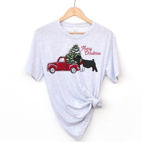 Evergreen Christmas Pig Shirt