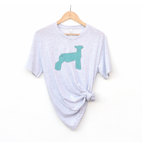 Turquoise Lamb Shirt